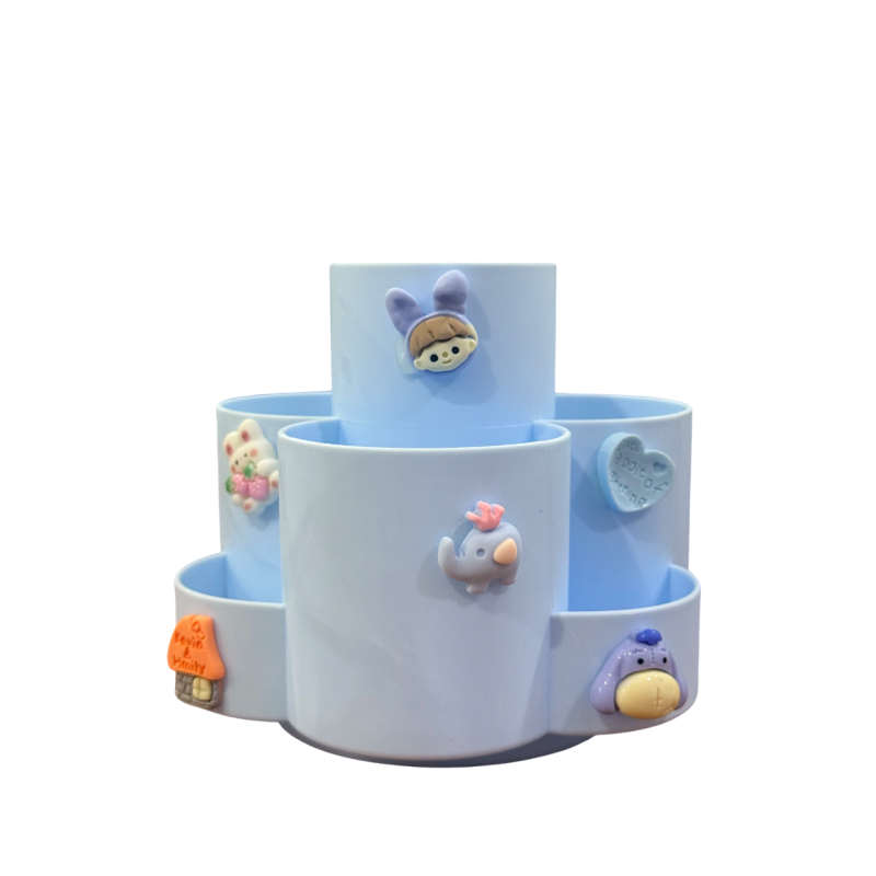 Pen Holder Plastic 7 Compartment