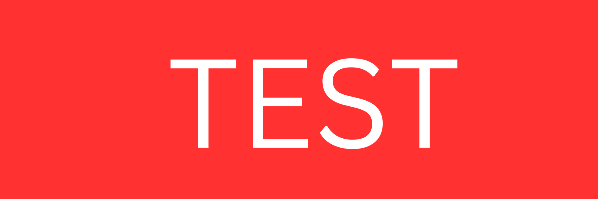 red test